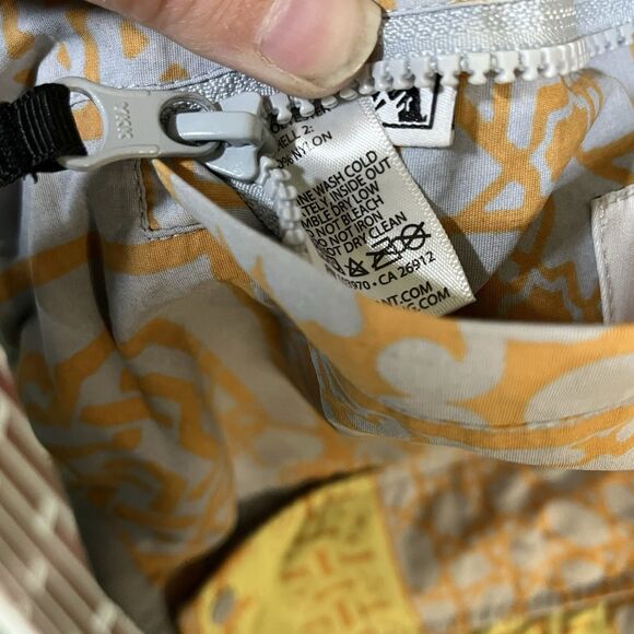 Obey Men’s Patchwork Reversible Jacket Blue Orange Size Medium Punk Streetwear - Picture 2 of 6